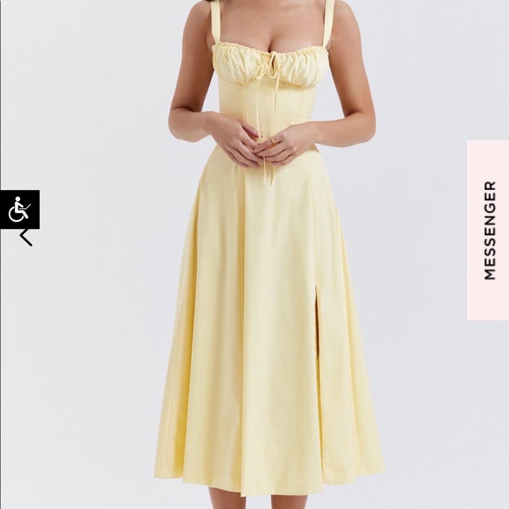 House of CB Carmen Buttercup Sundress